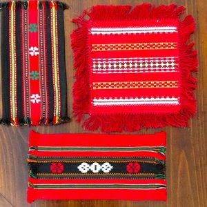 3 Serape Coasters
